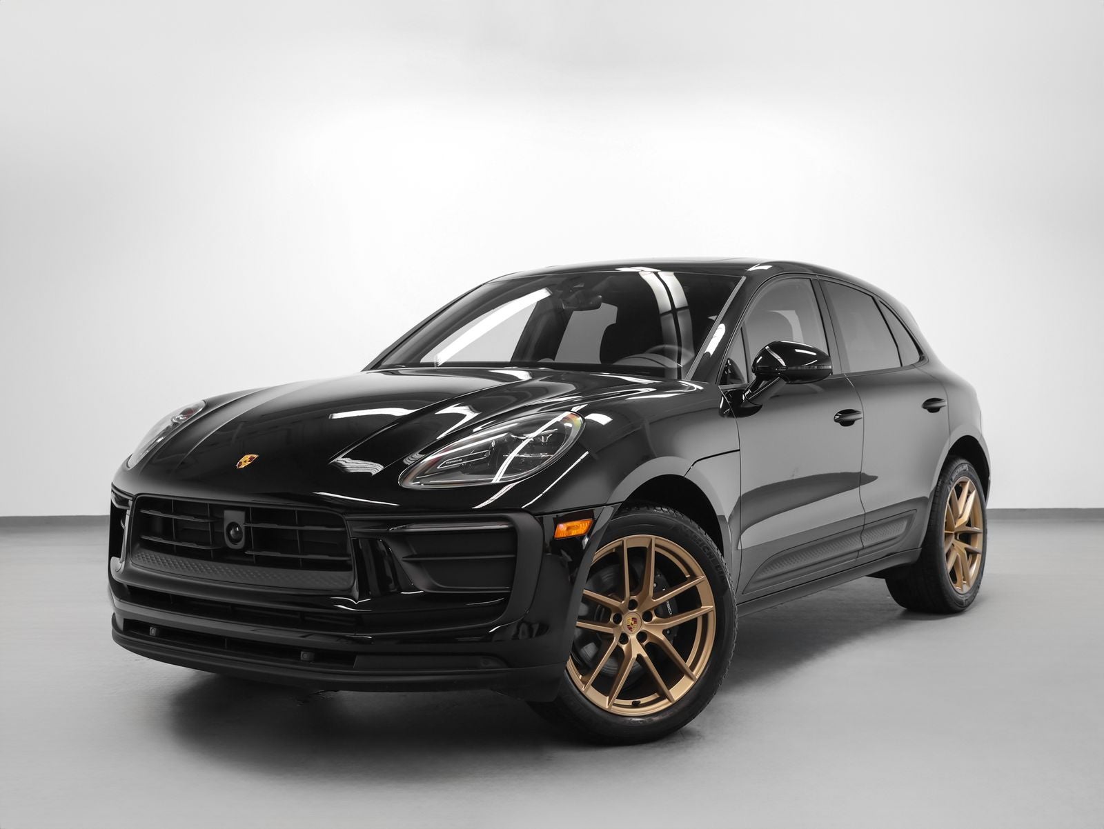 2025 Porsche Macan Macan in Black — front three-quarter view