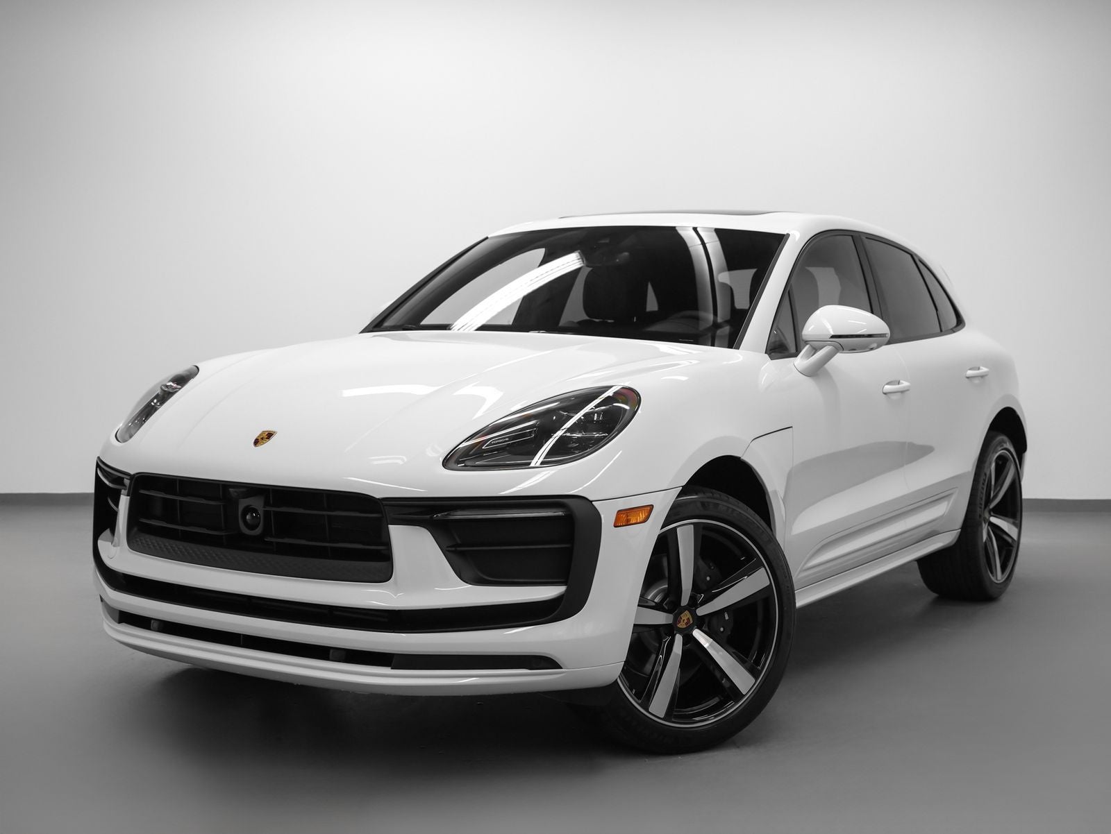 2026 Porsche Macan Macan in Carrara White Metallic — front three-quarter view
