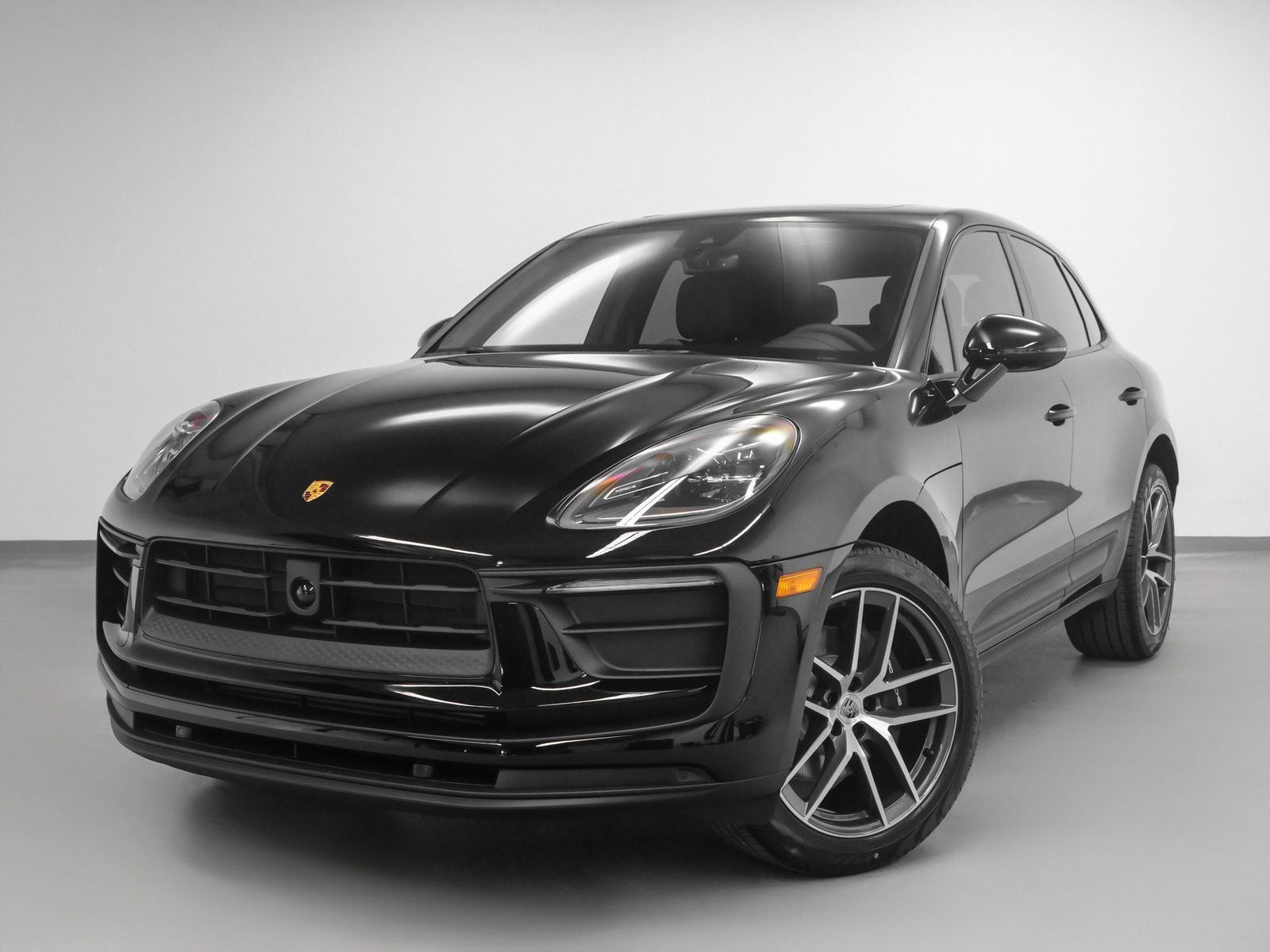 2025 Porsche Macan Macan in Black — front three-quarter view